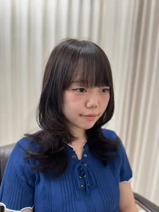 ミディアム 田島拓海 LEV. ボブカットのヘアスタイル