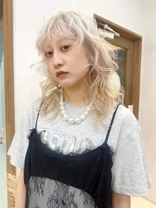 セミロング 村田 流彩のヘアスタイル