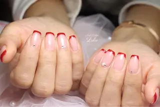 ネイル Lulu nail salon 南堀江店所属・西村 あやかのネイルデザイン