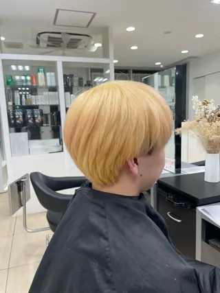 メンズ Ash稲田堤 大里のヘアスタイル