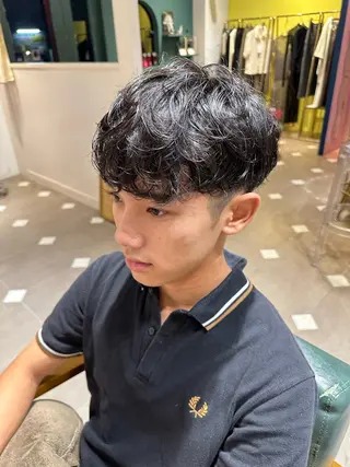 ショート メンズ 【echelle】 AMUのヘアスタイル