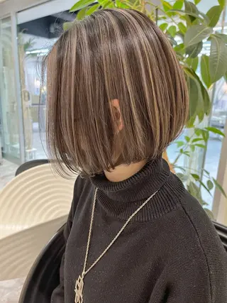 ショート カラー ヘアアレンジ シアーベージュニスト 🥣大石亜里紗のヘアスタイル