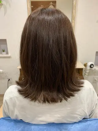 ミディアム 竹田駅/半個室 belle./ベルのヘアスタイル