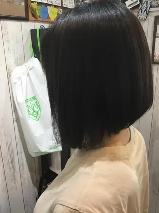 ミディアム カラー パーマ embrace エンブレイスのヘアスタイル