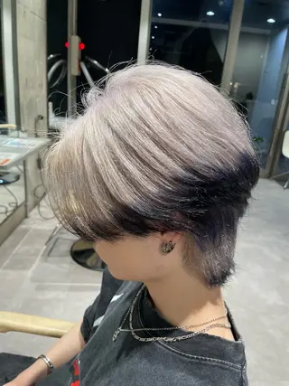 ショート カラー メンズ カットモデル募集✂️ hikaruのヘアスタイル