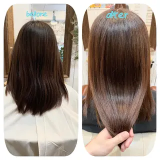 セミロング カラー †山尾 大輝†のヘアスタイル