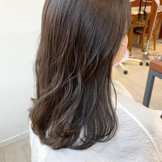 セミロング 髪質改善/縮毛矯正 🎀小林 唯 🎀のヘアスタイル