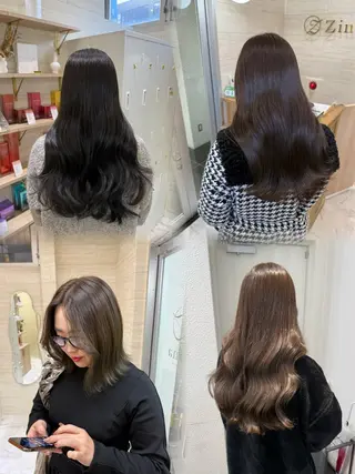 カラー Zina 熊本店 ワンホン/Juranのヘアスタイル