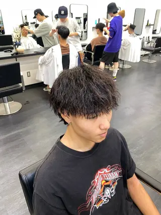 パーマ メンズ 🦁メンズ神特化🦁 12月限定/隆太郎のヘアスタイル