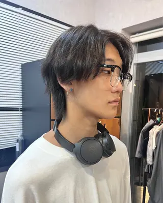 ミディアム メンズ ally hairsalon所属・Emi .のヘアスタイル