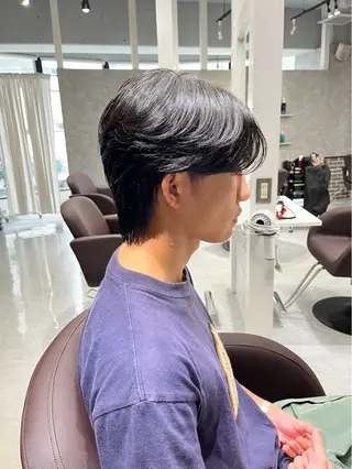 メンズ PARK.なんば本店 ミルボンAujua認定サロン[パーク]所属・辻優太/韓国ウルフ 🐺/中華ヘアのヘアスタイル