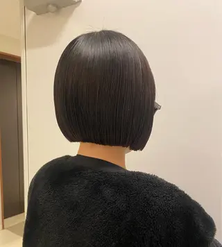 ショート ✳︎透明感カラー✳︎ ボブ✳︎nanaのヘアスタイル