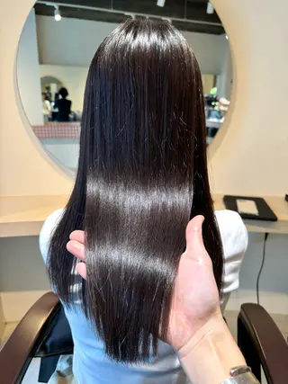 セミロング eto所属・髪質改善スペシャリス ト長尾勇弥/梅田中津のヘアスタイル