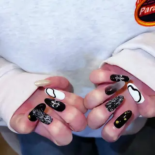 ネイル LEFTNAILS フィルインニュアンスのネイルデザイン