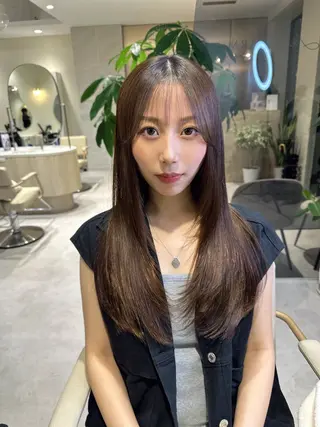 ロング 金子侑史 /縮毛矯正の人のヘアスタイル