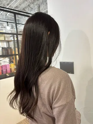 ロング ヘアカラー1500円 🦋モデル大募集🦋のヘアスタイル
