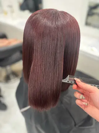 ショート 渋谷🥇透明感カラー 特化美容師のヘアスタイル