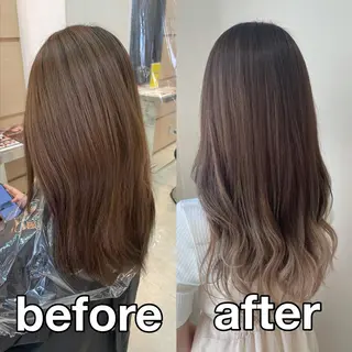 ロング カラー シールエクステ/ 髪質改善💐yuuのヘアスタイル