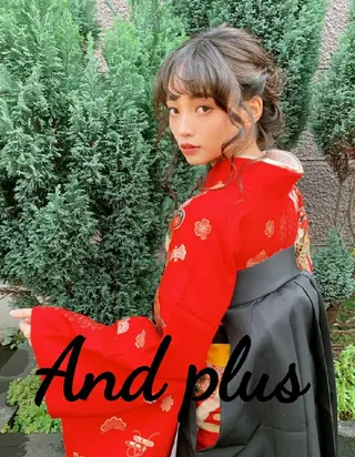 ヘアアレンジ セミロング Andplus所属・堤 今日子のその他イメージ