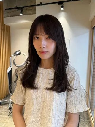 ミディアム ANY mikuのヘアスタイル
