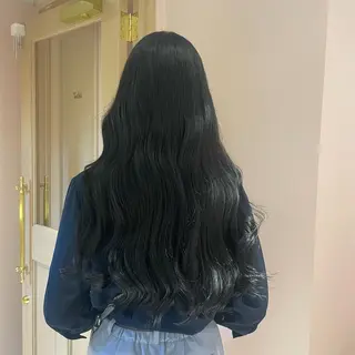 ロング マホ/日吉/髪質改善 /レイヤー/ガーリーのヘアスタイル