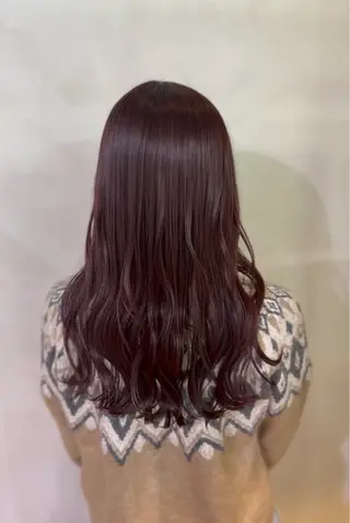 カラー 都築 明日香のヘアスタイル