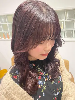 ロング カラー JIL BLAN所属・JIL BLAN NAOのヘアスタイル