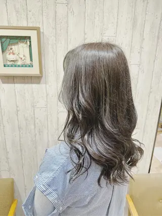 ロング カラー 髪質改善 すずきひじりのヘアスタイル