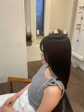 ミディアム Hair make VERDA所属・富永 憲一郎のヘアスタイル