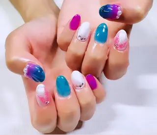 ネイル SHINee 袖ヶ浦のネイルデザイン