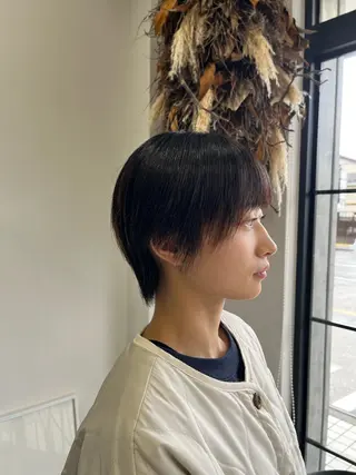 ショート 🖱️ナチュラルヘア 鍋谷美帆🖱️のヘアスタイル