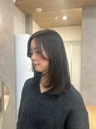 セミロング 💜無料モデル募集 Miyuのヘアスタイル