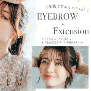アイブロウ EYELA Saeのマツエク・マツパデザイン