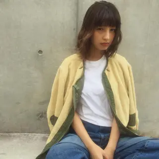 ショート ミディアム カラー コジマ ダイスケのヘアスタイル