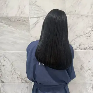 ロング カラー SANDRO所属・SANDRO eno☺︎のヘアスタイル