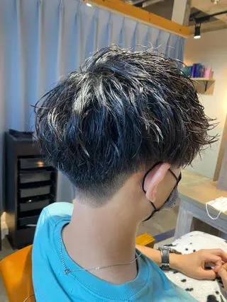 メンズ 🟣メンズパーマ 川端 永遠🟣のヘアスタイル