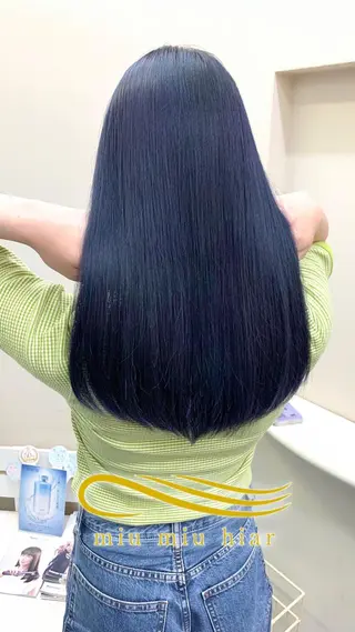 ロング カラー ビューティー　クララ所属・🌈miu miu hair✂️💕のヘアスタイル