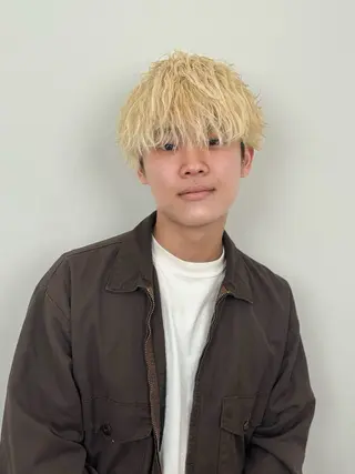 パーマ メンズ メンズカット／パーマ 牛尾丈のヘアスタイル