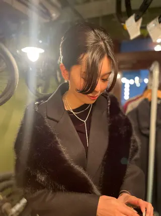 セミロング ヘアアレンジ PATH-hair. storeのヘアスタイル