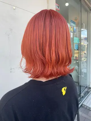 ミディアム カラー 透明感ハイトーン 🫧Yukinoのヘアスタイル