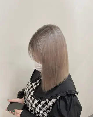 ミディアム カラー かわさき ともやのヘアスタイル