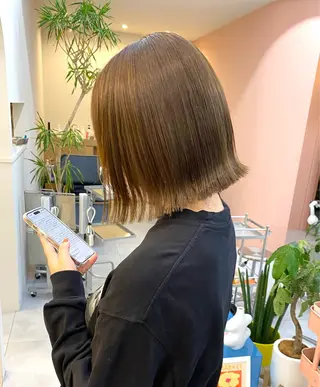 ショート カラー akim kaminoke所属・矢場町 🌟yopiのヘアスタイル