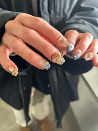 ネイル joieange 難波店 藤谷ルディアのネイルデザイン