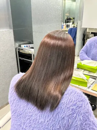 ロング TRUNS所属・こうた/髪質改善 ストレート/ヘアケアのヘアスタイル