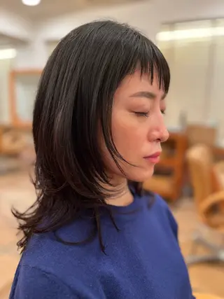 ロング d'ici所属・d’ici六本木 佐藤彩のヘアスタイル
