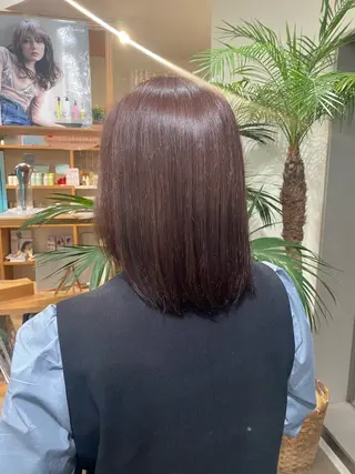 カラー みやもと みくのヘアスタイル