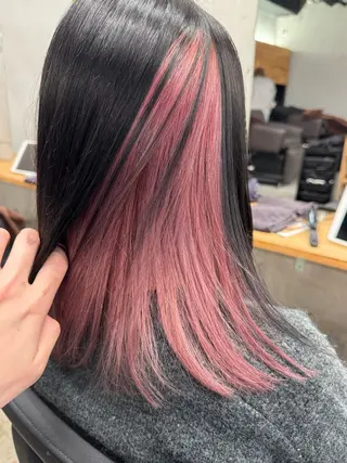 ミディアム アキト/ メンズ/透明感暗髪のヘアスタイル