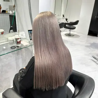 ロング カラー 透明感カラー🤍技術 モデル募集/池袋🤍のヘアスタイル