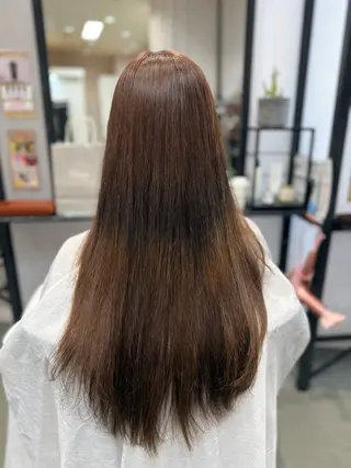 ロング 渡辺 梨央のヘアスタイル