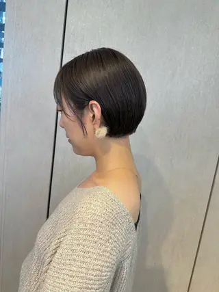 ショート カラー corona hairdesign KAZUE MAEDA所属・マエダ カズエ🫶 coronahairのヘアスタイル
